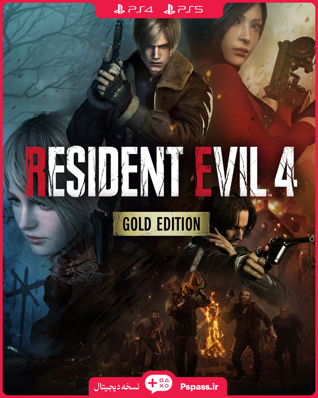 evil4-gold-edition خرید اکانت قانونی Resident Evil 4 Remake Gold Edition
