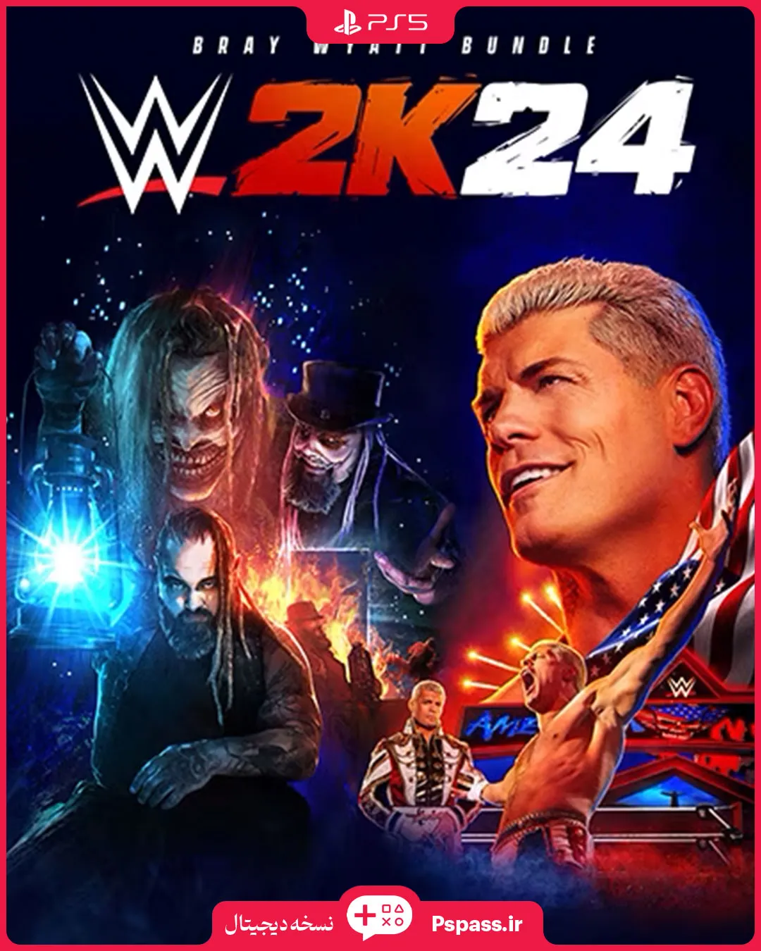 خرید اکانت قانونی WWE 2K24